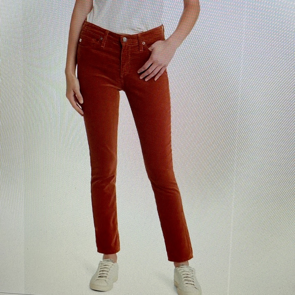 AG Rust Color Corduroys 28